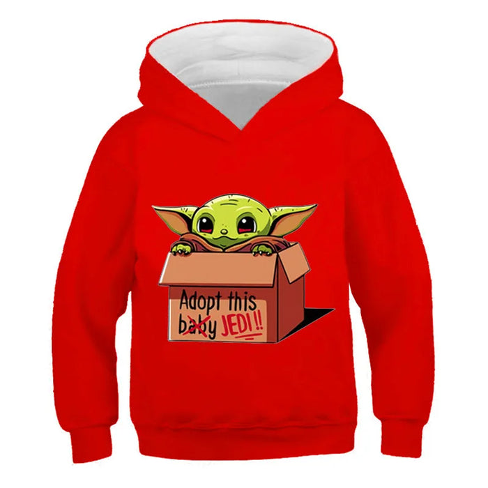 Baby Yoda Warm Hoodie