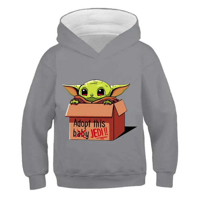 Baby Yoda Warm Hoodie