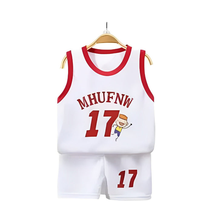 Basketball Jersey And Shorts Set