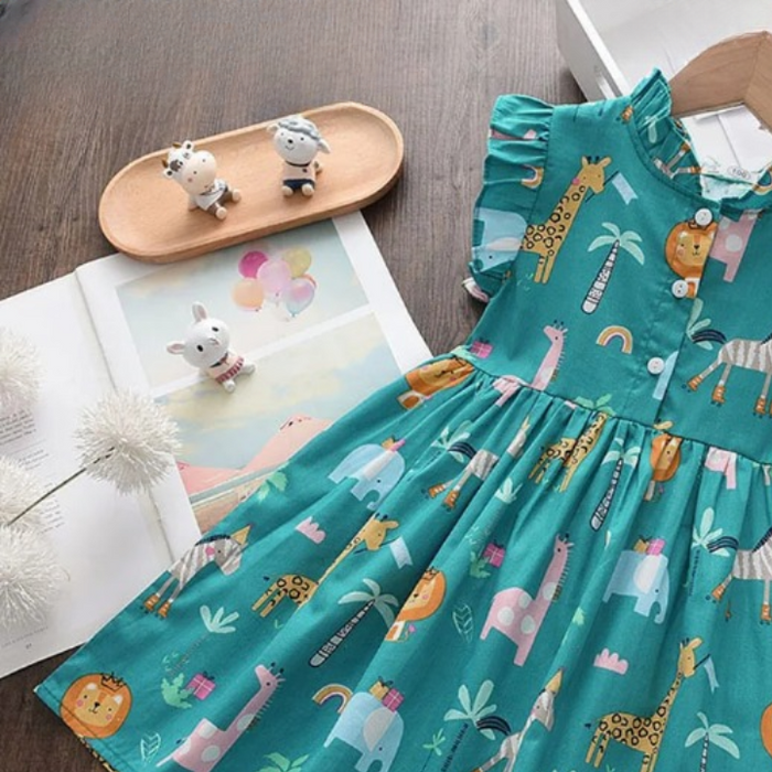 Enchanted Safari Toddler Dress