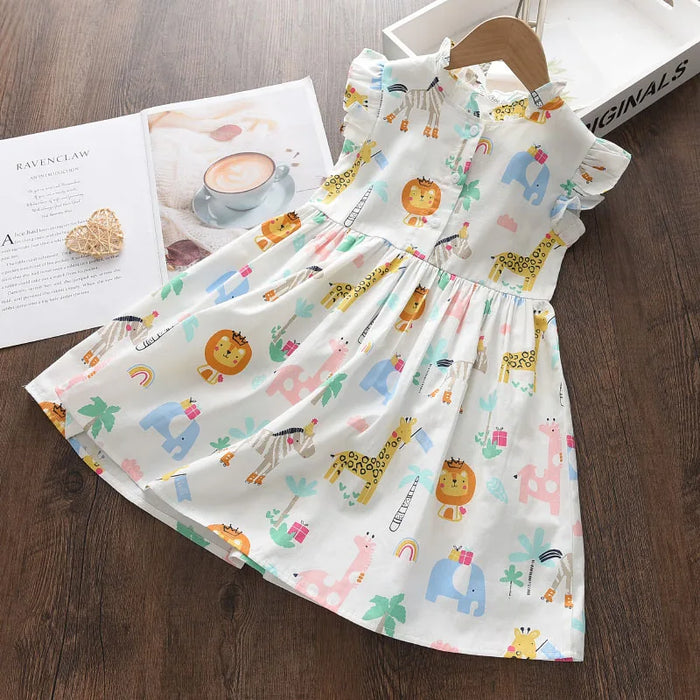 Enchanted Safari Toddler Dress