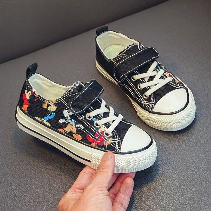 Breathable Cartoon Print Pattern Casual Sneakers