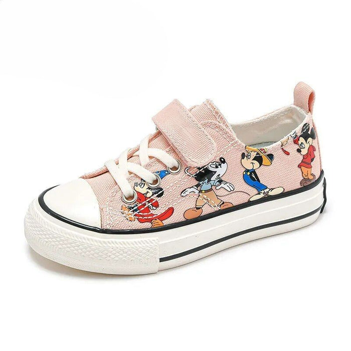 Breathable Cartoon Print Pattern Casual Sneakers