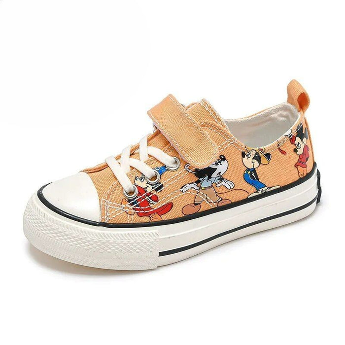 Breathable Cartoon Print Pattern Casual Sneakers