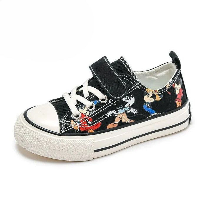 Breathable Cartoon Print Pattern Casual Sneakers