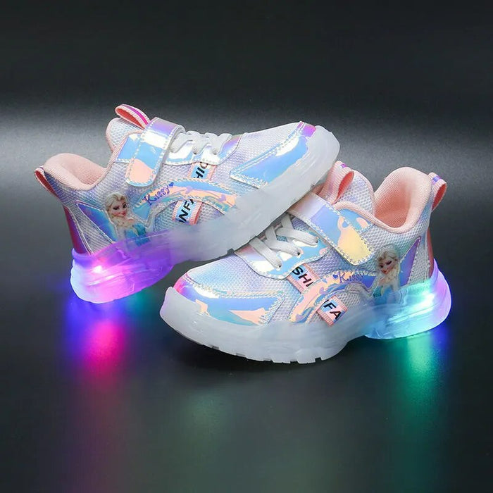 Breathable Frozen Elsa Printed Shoes