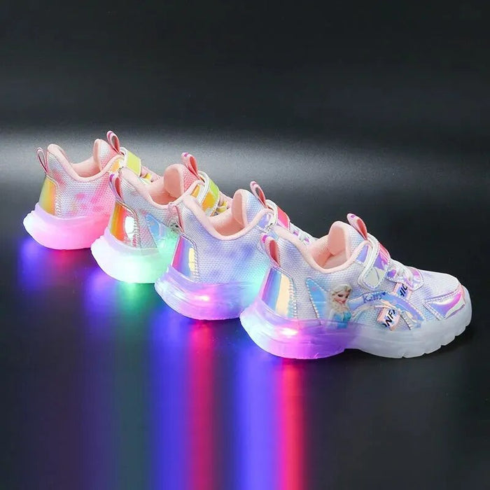 Breathable Frozen Elsa Printed Shoes