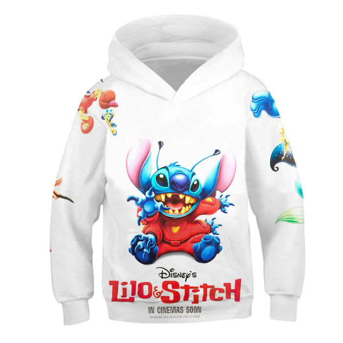 Cartoon Casual Hooded Sweatshirt