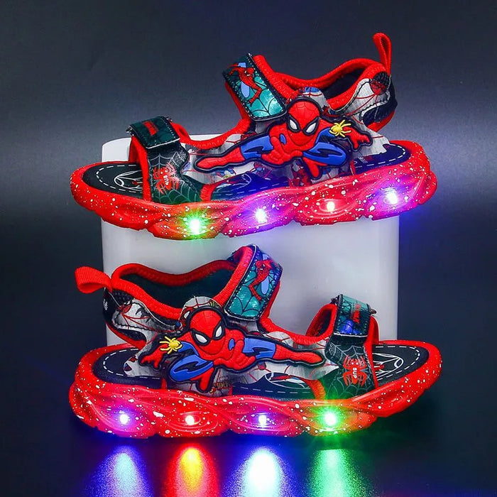 Cartoon LED Lighted Sports Sandals