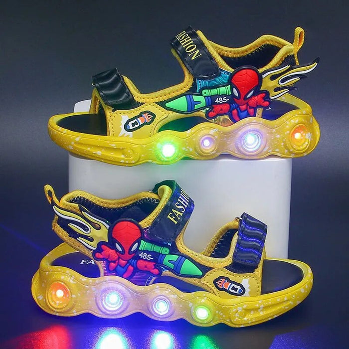 Cartoon LED Lighted Sports Sandals