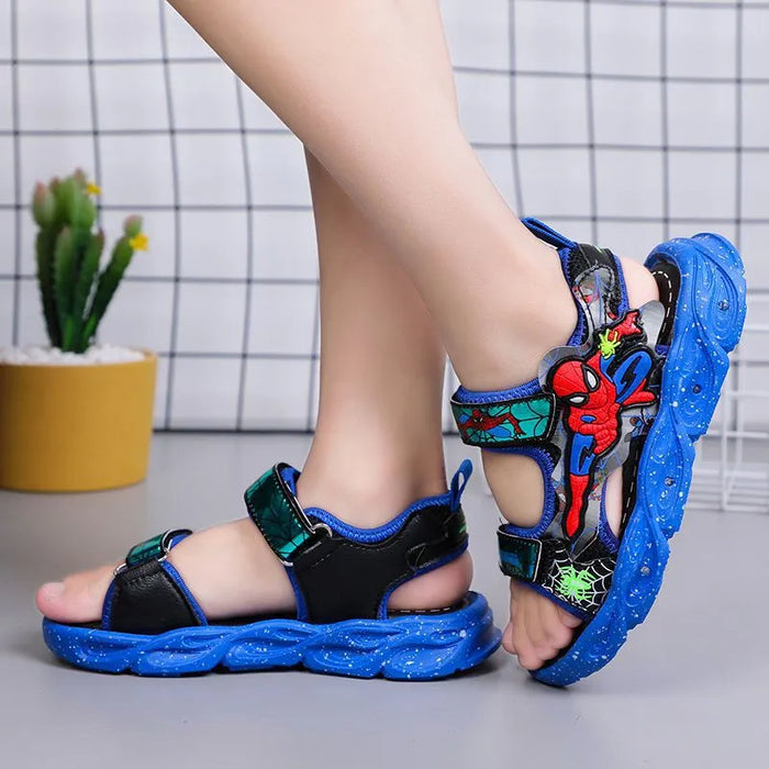 Cartoon LED Lighted Sports Sandals