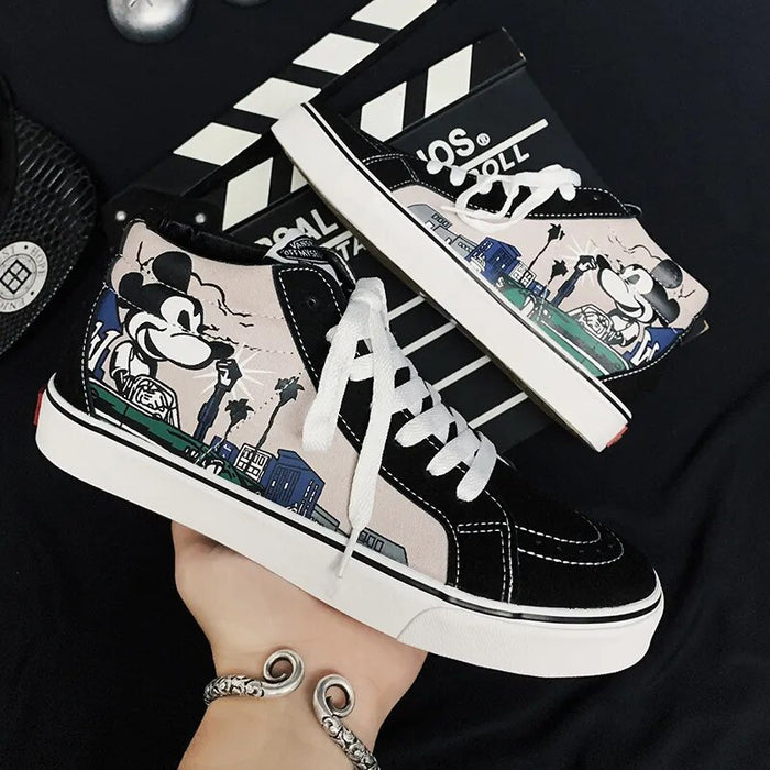 Cartoon Mickey Non Slip Casual Sports Shoes