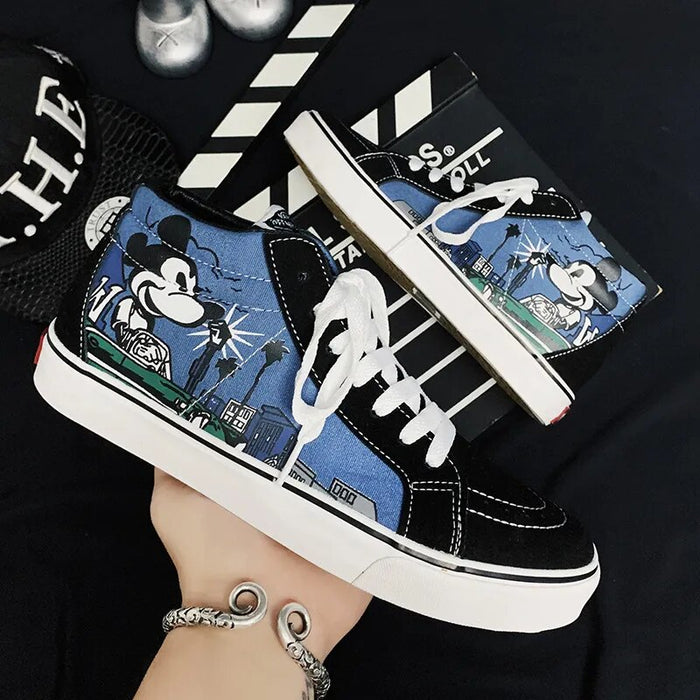 Cartoon Mickey Non Slip Casual Sports Shoes