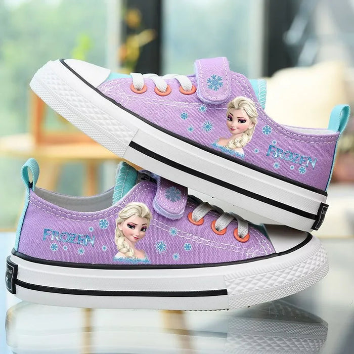 Cartoon Print Casual Shoes