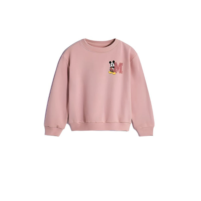 Cartoon Print Sweatshirt For Toddlers