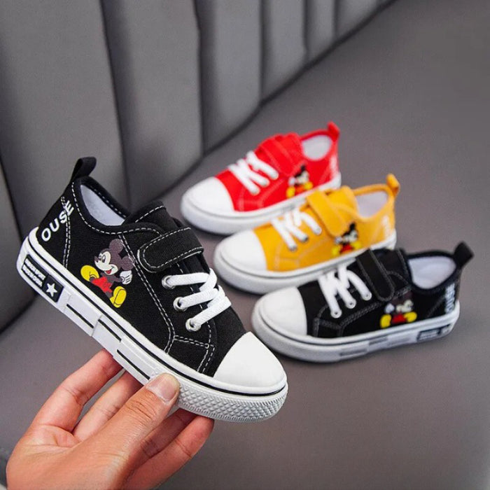 Cartoon Printed Casual Canvas Shoes