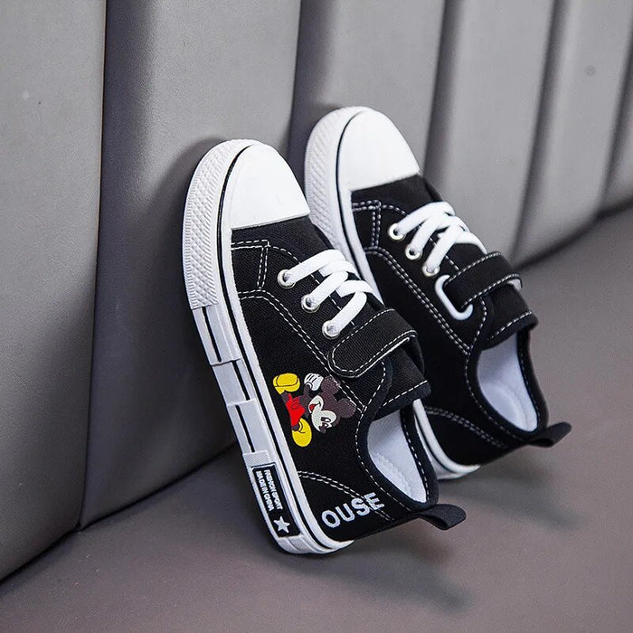 Cartoon Printed Casual Canvas Shoes