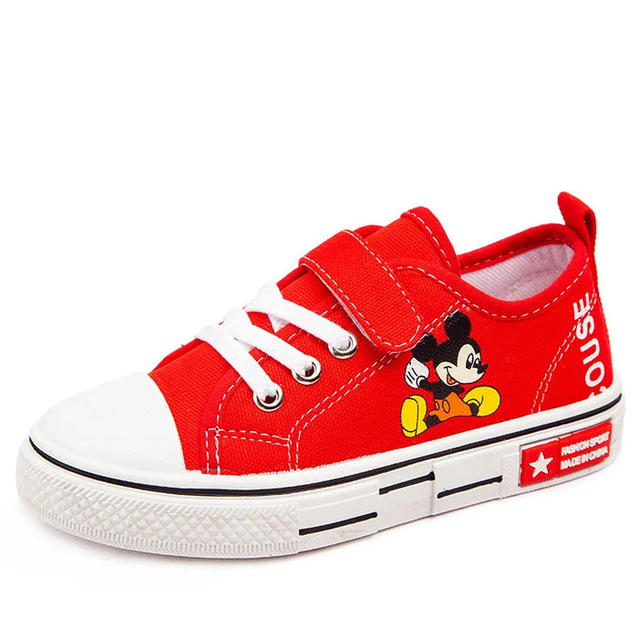 Cartoon Printed Casual Canvas Shoes