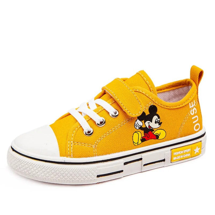 Cartoon Printed Casual Canvas Shoes