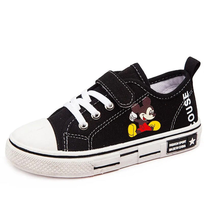 Cartoon Printed Casual Canvas Shoes