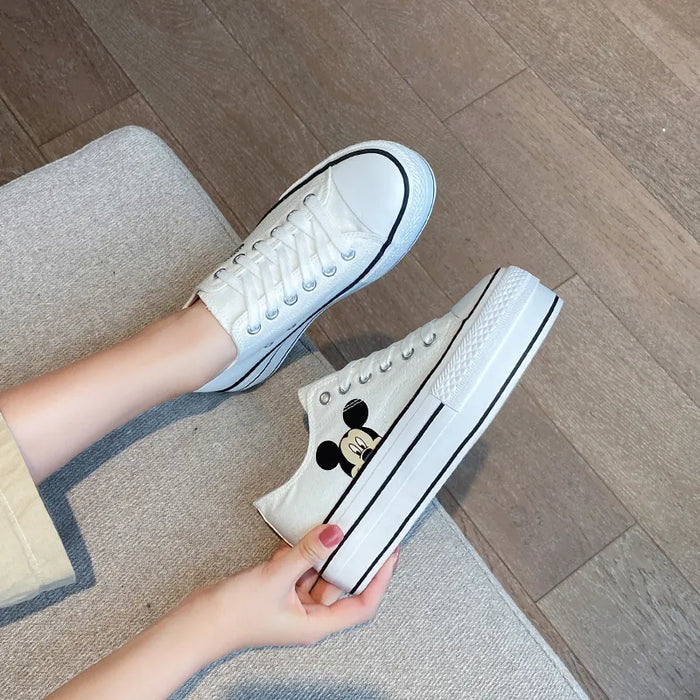 Cartoon Printed Elegant Sneakers