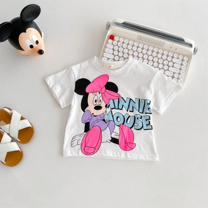 Kids Minnie Mouse Expression T Shirt