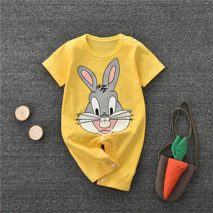 Cartoon Themed Summer Baby Jumpsuits