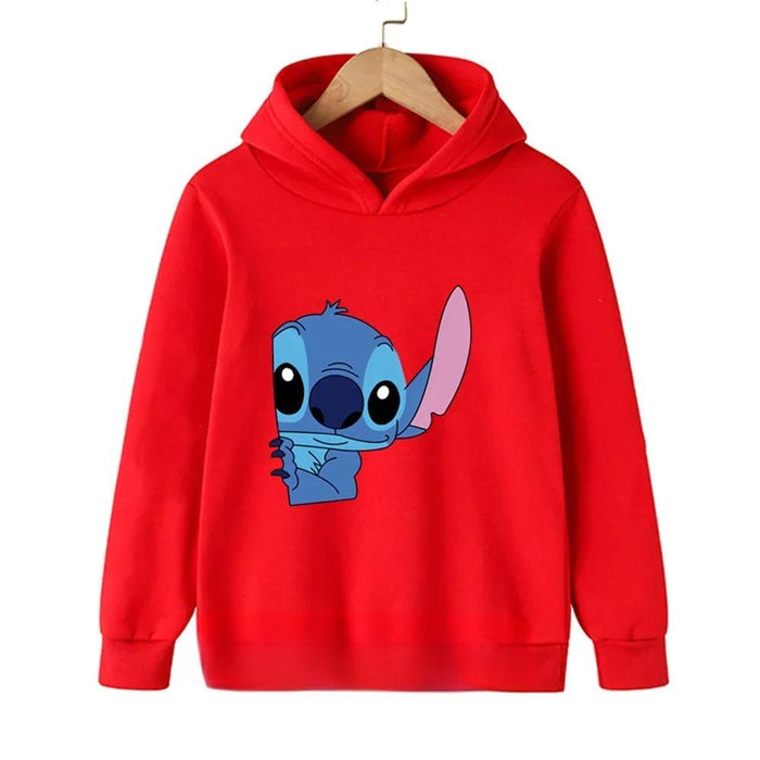 Casual Cartoon Anime Stitch Hoodie