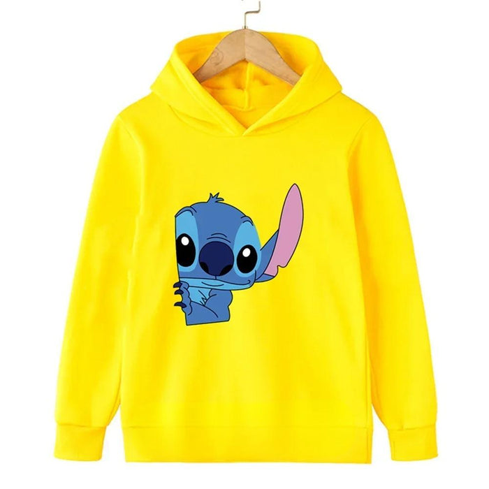 Casual Cartoon Anime Stitch Hoodie