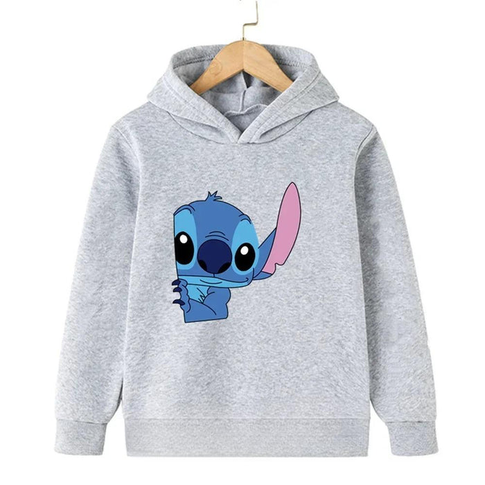 Casual Cartoon Anime Stitch Hoodie