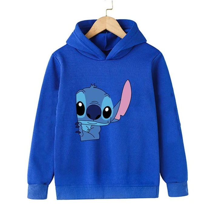 Casual Cartoon Anime Stitch Hoodie