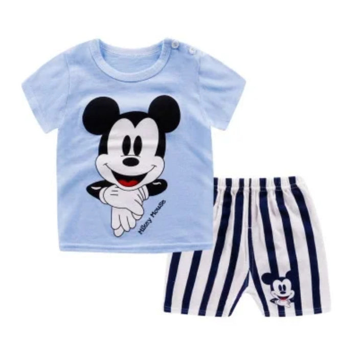 Mickey Mouse T Shirt and Shorts Set