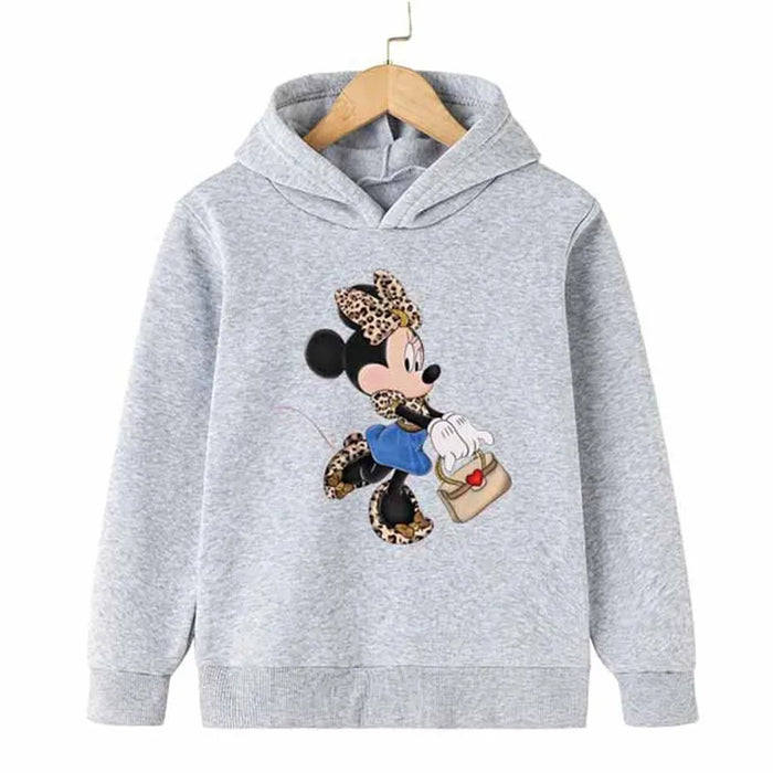 Casual Full Sleeves Minnie Hoodies