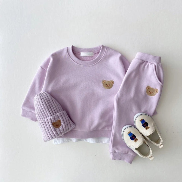 Charming Bear Themed Toddler Ensemble