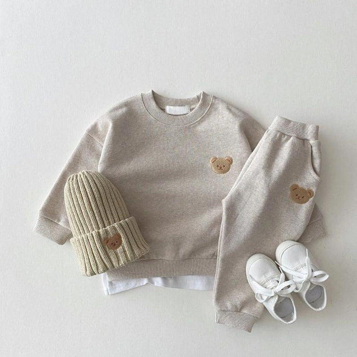 Charming Bear Themed Toddler Ensemble