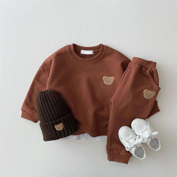 Charming Bear Themed Toddler Ensemble