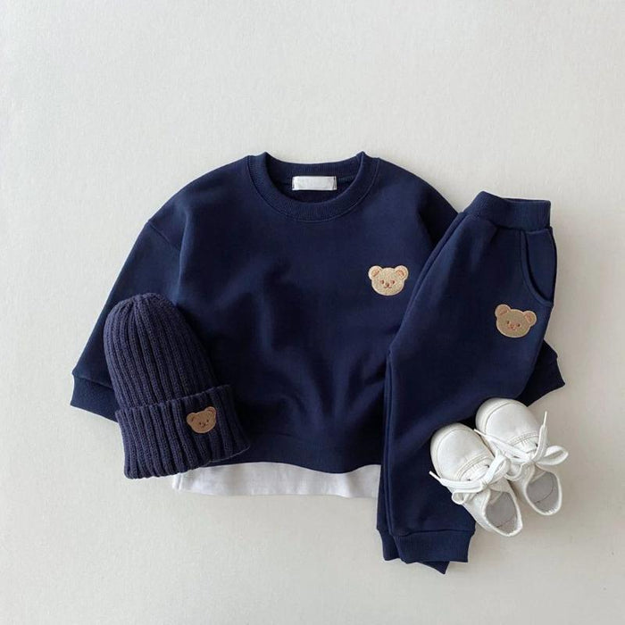 Charming Bear Themed Toddler Ensemble