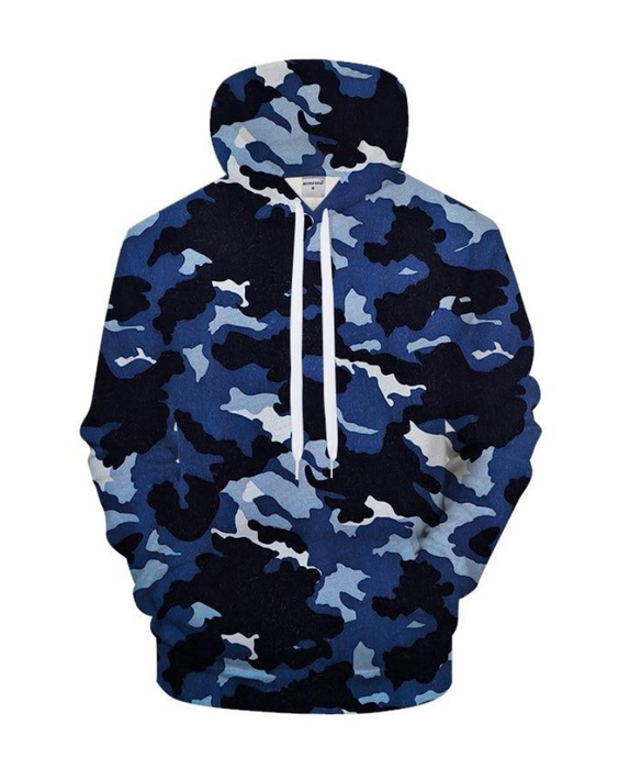 Children Camo Themed Hoodie