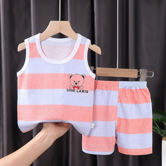 Children Pant Top Summer Sets