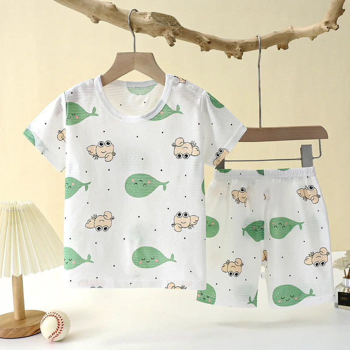 Whimsical Bunny Toddler Pajama Set