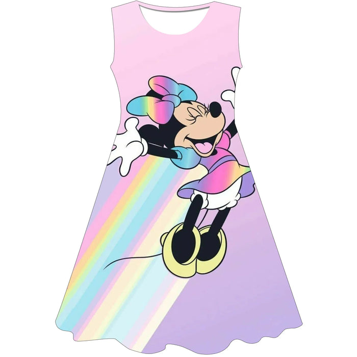 Christmas Mickey Minnie Mouse Princess Dress