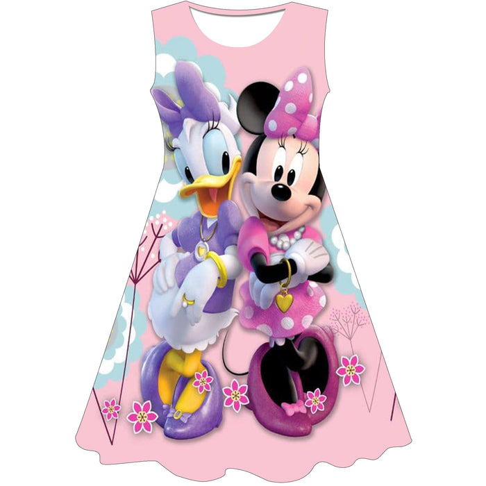 Christmas Mickey Minnie Mouse Princess Dress