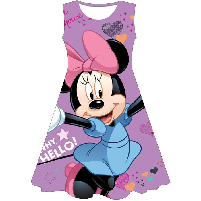 Christmas Mickey Minnie Mouse Princess Dress