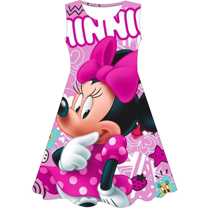 Christmas Mickey Minnie Mouse Princess Dress