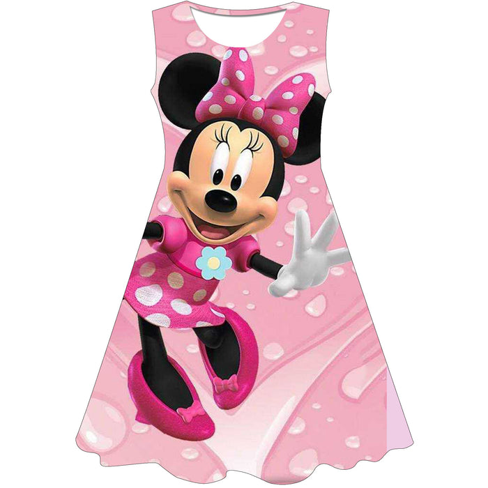 Christmas Mickey Minnie Mouse Princess Dress