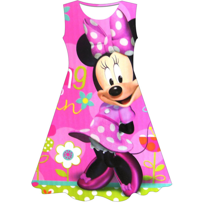 Christmas Mickey Minnie Mouse Princess Dress