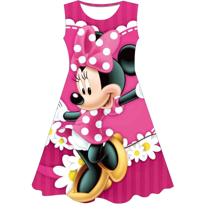 Christmas Mickey Minnie Mouse Princess Dress