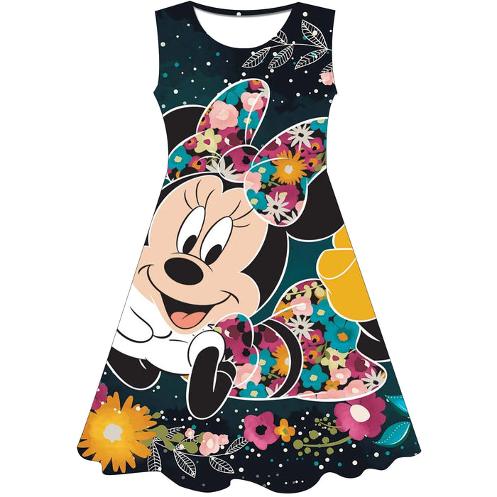 Christmas Mickey Minnie Mouse Princess Dress