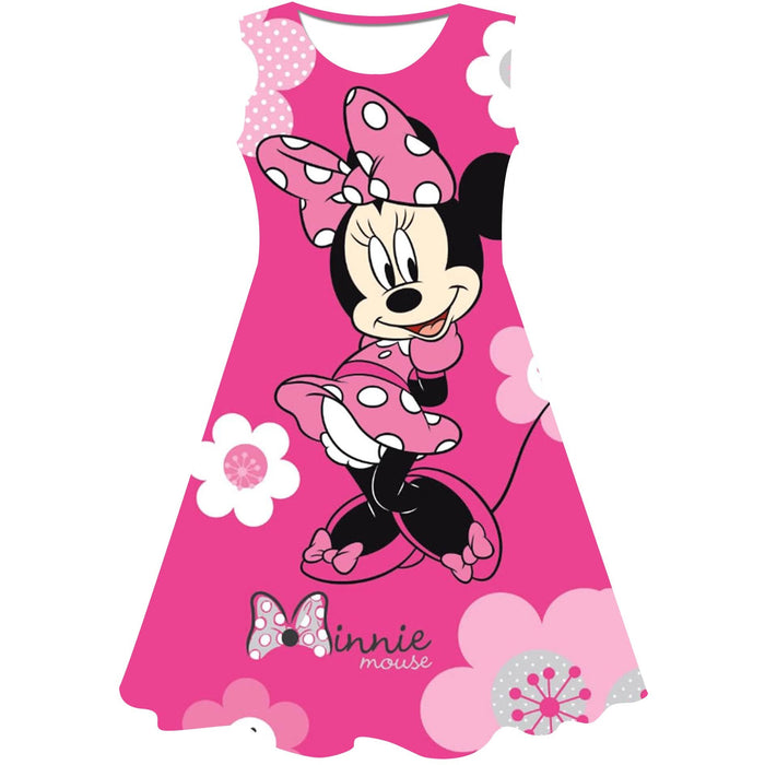 Christmas Mickey Minnie Mouse Dress