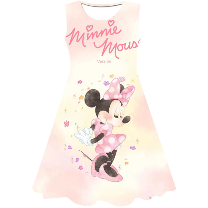 Christmas Mickey Minnie Mouse Dress